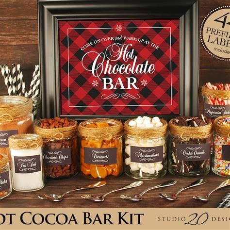 Hot Cocoa Bar Etsy