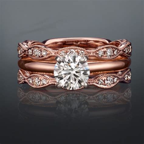 15 Stunning Rose Gold Wedding Engagement Rings That Melt Your Heart