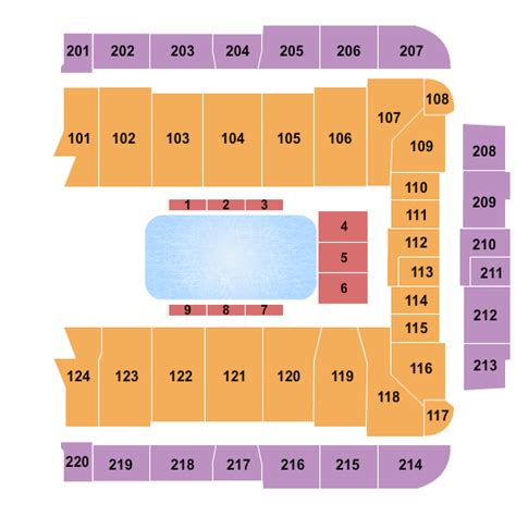 Disney On Ice Tickets Seating Chart CFG Bank Arena Disney On Ice