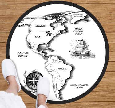 Alfombra Vin Lica Mapamundi Tarjeta De Mapa De Africa Tenvinilo