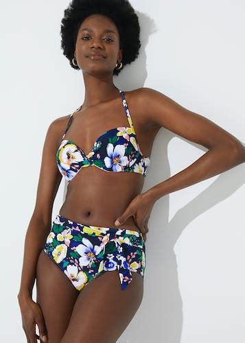 Buy Navy Floral Bikini Briefs Online In Oman From Matalan