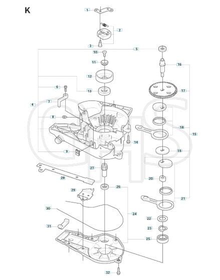 Husqvarna Hs X Series Gear Housing Ghs