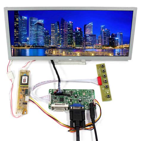 DVI VGA LCD Controller Board Mit 12 3 1280x480 Lq123k1lg03 LCD