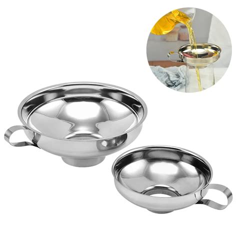 Multifunctional Stainless Steel Funnel Stainless Steel Cone Strainer