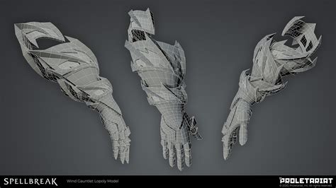 Shawn Witt Spellbreak Wind Gauntlet Concepts And Model