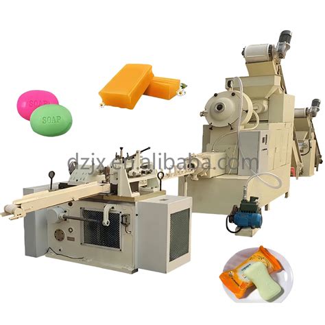 Dzjx Fully Automatic Small Scale Bar Soap Making Machine Soap Plodder