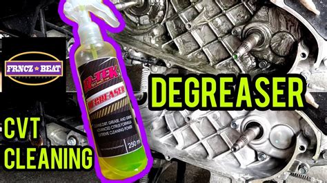 Degreaser Cvt Cleaning Honda Click I Gc Youtube