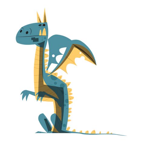 Dragon Sitting Sketch Transparent Png And Svg Vector File