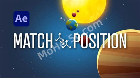 AE图层位置匹配跟随脚本 Aescripts Match Position V1 1 For After Effects CC 2014