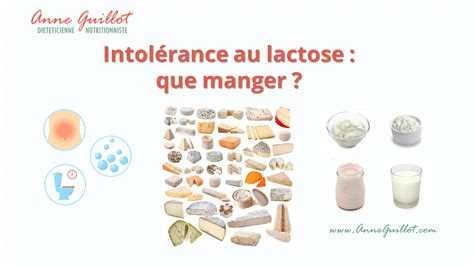 Intolérance au lactose que manger