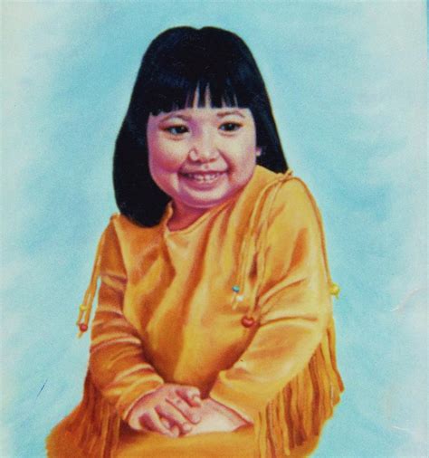 Maliseet Child Painting by Karin Press - Fine Art America