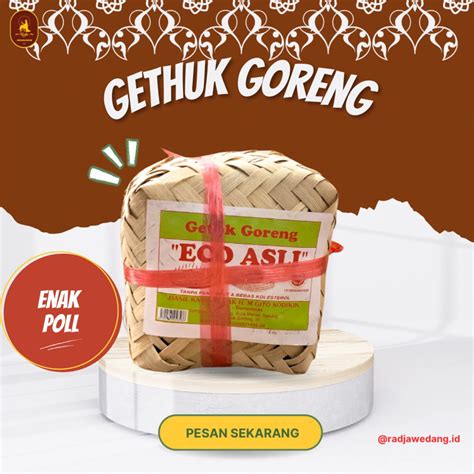 Jual Getuk Goreng Eco Gethuk Eco Asli Jogja H M Gito Sodikin Oleh