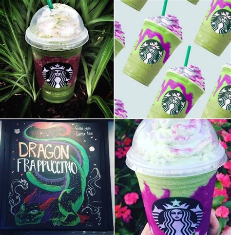 Starbucks Dragon Frappuccino The Magic Continues Starbucks Secret Menu