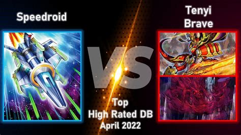 Dueling Booktophigh Rated Duel Speedroid Vs Tenyi Swordsoul Youtube