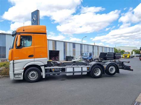 Mercedes Benz Actros L Bdf Motor Macht Ger Usche Fahrbere