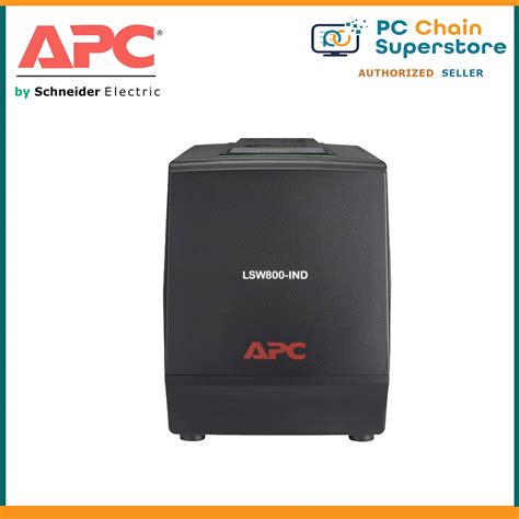 APC Line R 800VA 400W Automatic Voltage Regulator AVR 3 Universal