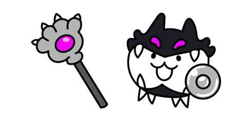 The Battle Cats Dark Cat Cursor Custom Cursor