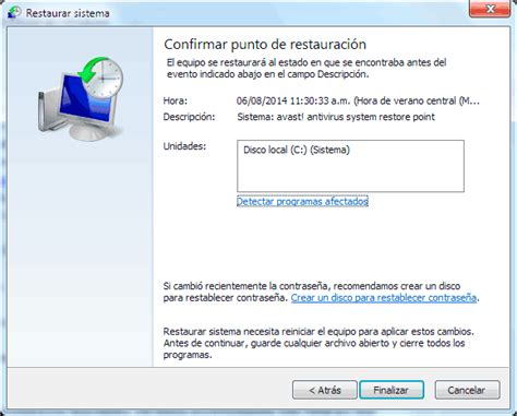 Como Utilizar Puntos De Restauraci N En Windows