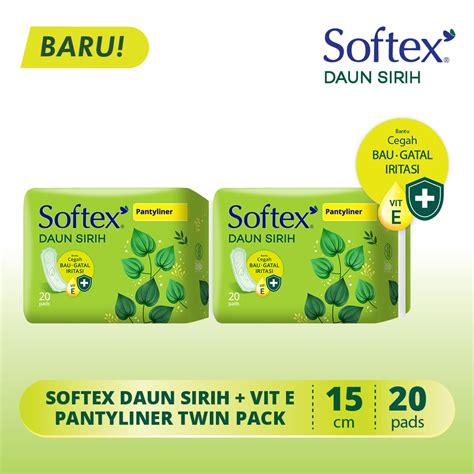 Jual Pantyliner Softex Daun Sirih S X Shopee Indonesia