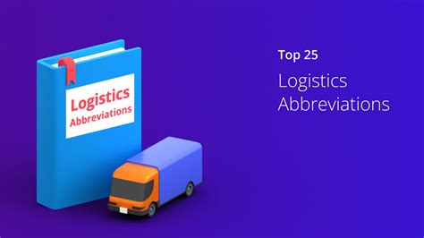 Top 25 Logistics Abbreviations You Must Know