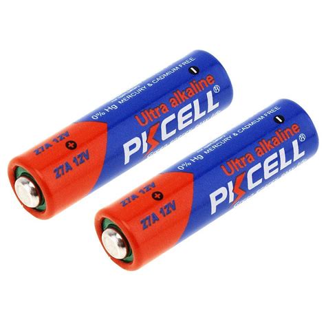 PKCell 5 Pack A23 23A 12V Alkaline Battery Alkaline A23G A23S GP23AE