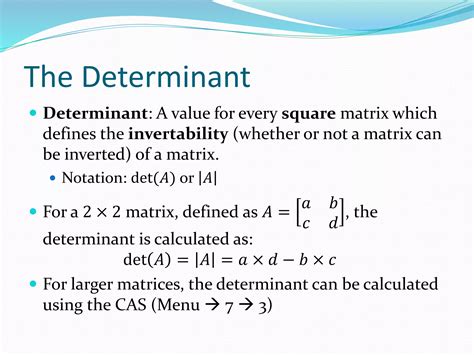 Lesson A Matrix Inverse Ppt