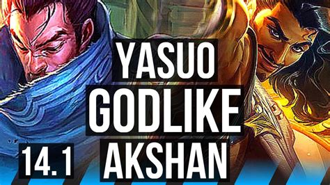 YASUO Vs AKSHAN MID 700 Games Godlike 8 2 3 KR Master 14 1