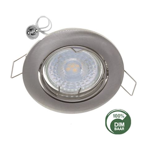 Led Armatuur Vierkant Met Spotje 5w Silver Ø80mm Led Eindhoven