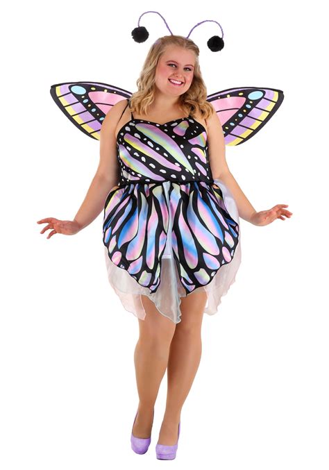 Plus Size Wild Wings Butterfly Women's Costume | Butterfly Costumes