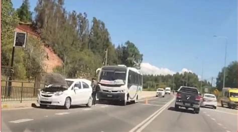 Violenta Colisi N En Ruta De Valdivia Deja Cuatro Personas Lesionadas