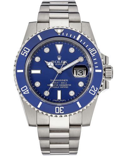 Rolex Submariner Date Watch Lb Blue