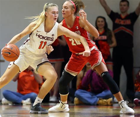 Scenes from the Radford-Virginia Tech women's basketball game ...