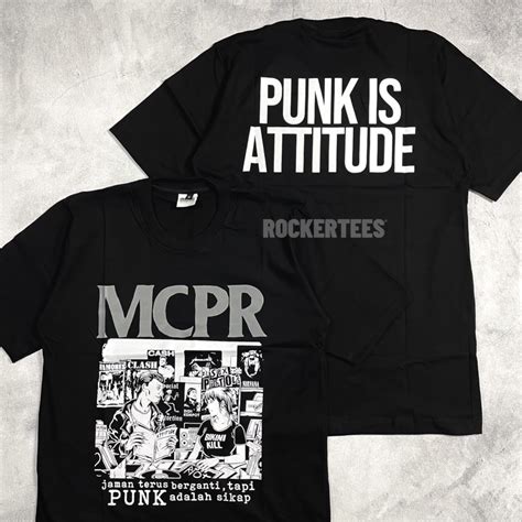 Jual Mcpr Punk Is Attitude Official Merchandise Shopee Indonesia