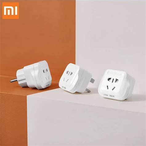 Xiaomi Mijia AIGO адаптер для путешествий Универсальный адаптер питания ...