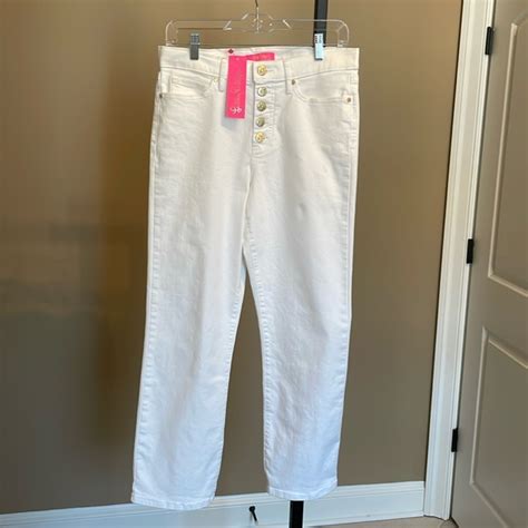 Lilly Pulitzer Jeans Nwt Lilly Pulitzer South Ocean High Rise