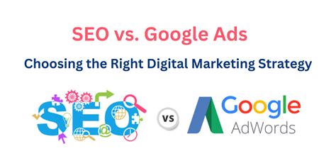 Seo Vs Google Ads The Right Digital Marketing Strategy