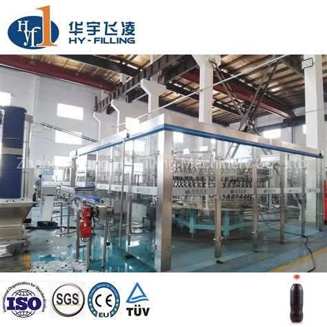 Pneumatic Lifting Rotary Automatic Pet Plastic Bottle Carbonated Soft