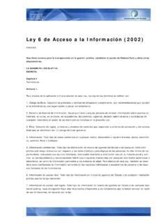 Ley De Acceso A La Informaci N Panama Ley De Acceso A La