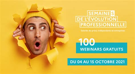 Semaines De Lévolution Professionnelle Média Des Pros De La Formpro