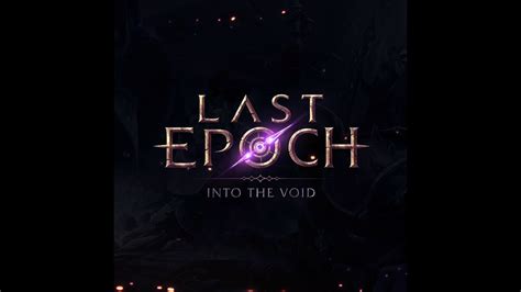 Live Last Epoch Sentinel Void Knight Leveling Playing It For