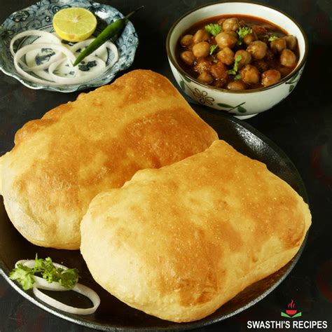 Bhatura Recipe How To Make Bhature Swasthi S Recipes