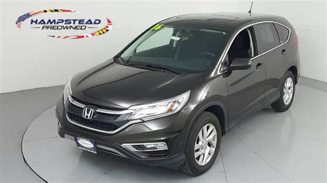 Pre Owned 2016 Honda Cr V Ex 4wd Sport Utility Vehicles In Hampstead