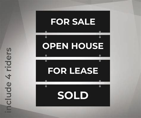 Luxury Real Estate Yard Sign Design For Sale Yard Sign Open House