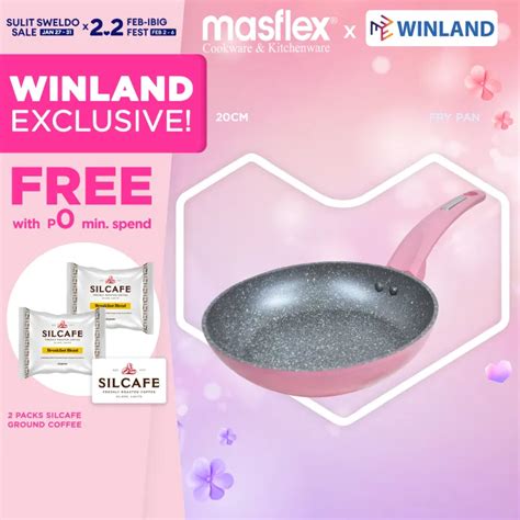 Masflex By Winland Spectrum Aluminum Non Stick Induction Fry Pan 20cm