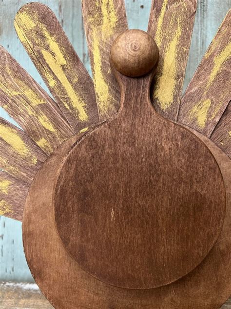 Diy Wooden Turkey The Shabby Tree