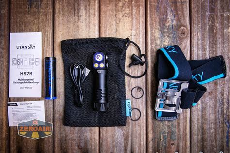 Cyansky HS7R Multifunctional Headlamp Review - ZeroAir Reviews