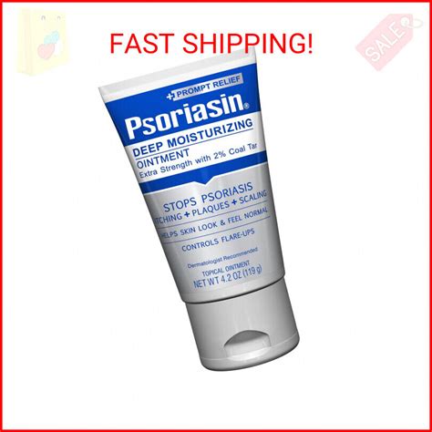 Psoriasin Deep Moisturizing Ointment 2 Coal Tar Stops Psoriasis