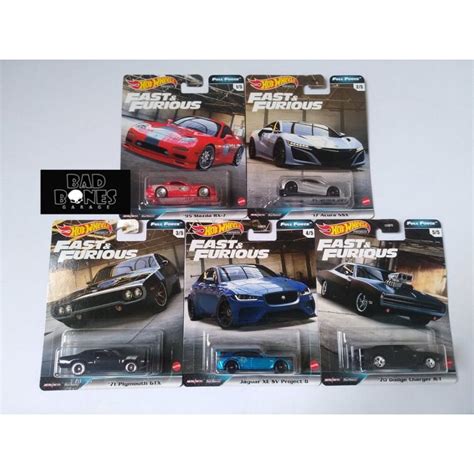Hot Wheels Car Culture Fast And Furious Set Shopee Malaysia