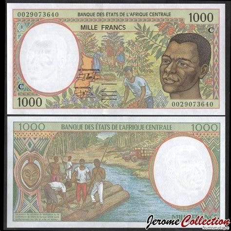 Etats De L Afrique Centrale Beac Congo Billet De Francs C