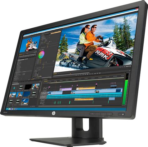 HP Z24i G2 LED Monitor 61 Cm 24 Inch 1920 X 1200 Pix Full HD 8 Ms